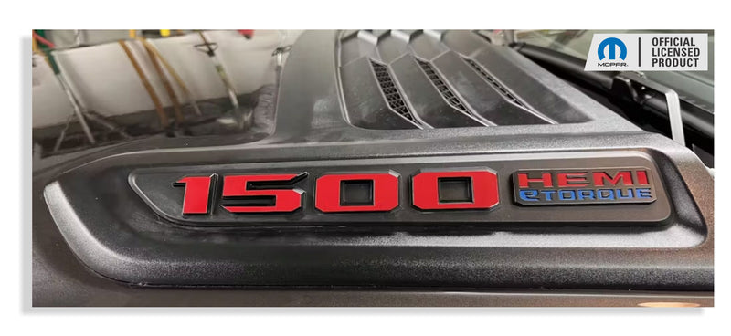 1500 eTORQUE Sport Performance Hood Emblem Decals