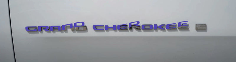 Door Emblem Overlay Decals  - 2021-2024 Grand Cherokee L