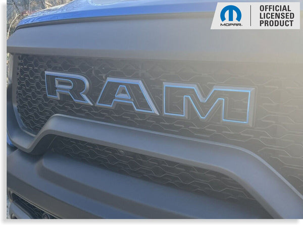 RAM Grille Emblem Overlay Decal   - 2021-2024 Ram TRX