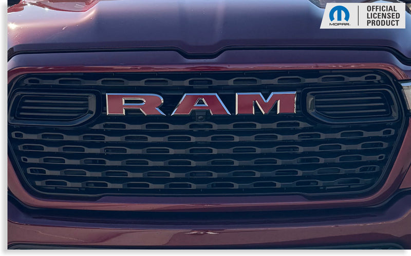 RAM Grille Emblem Overlay Decal   - 2025 Ram 1500