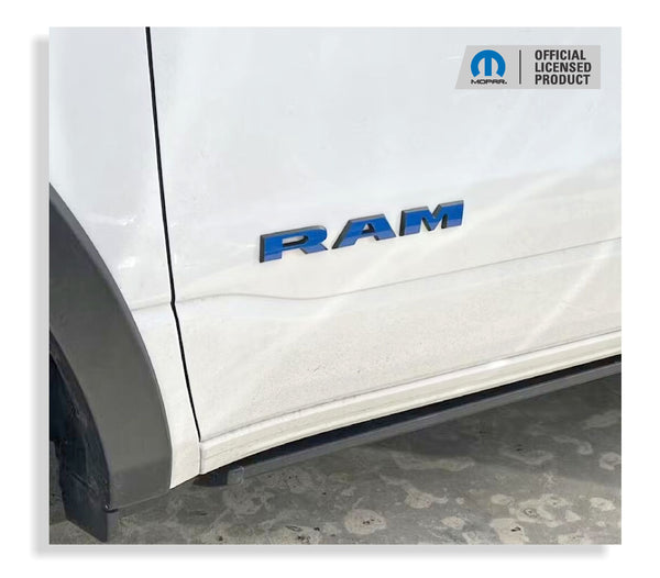 RAM Door Emblem Overlay Decals   - 2019-2024 Ram 2500, 3500