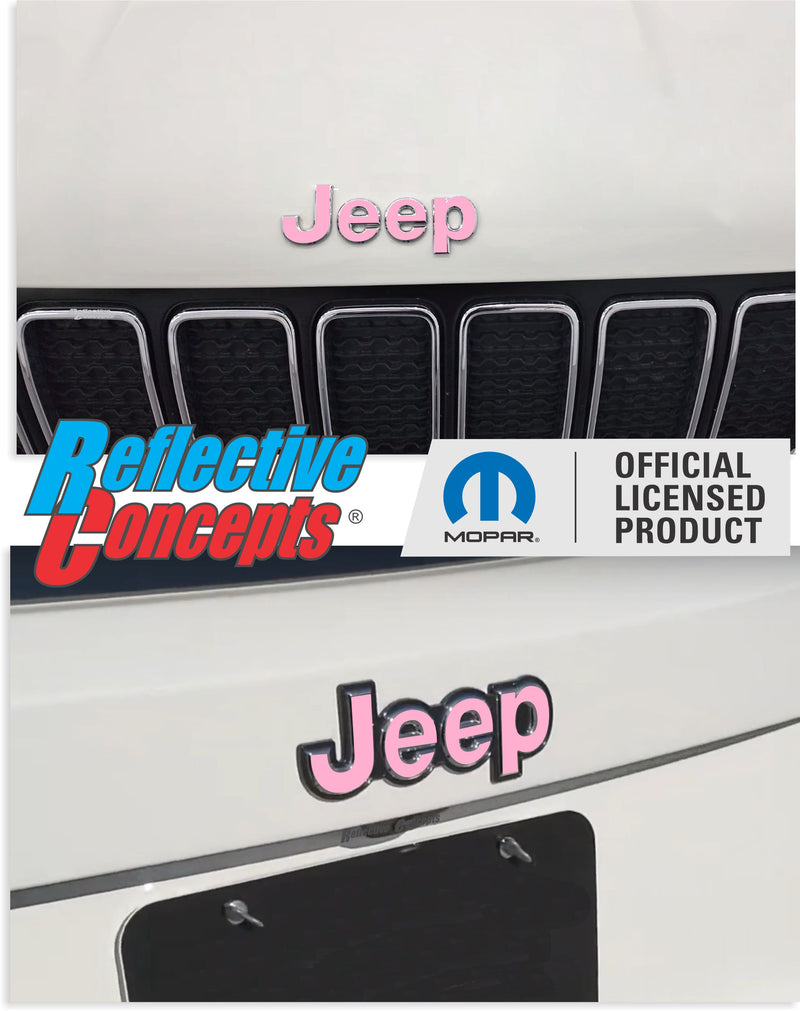 Jeep Emblem Overlay Decals   - Jeep Renegade