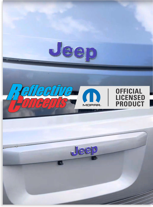 Jeep Emblem Overlay Decals   - 07-17 Jeep Patriot