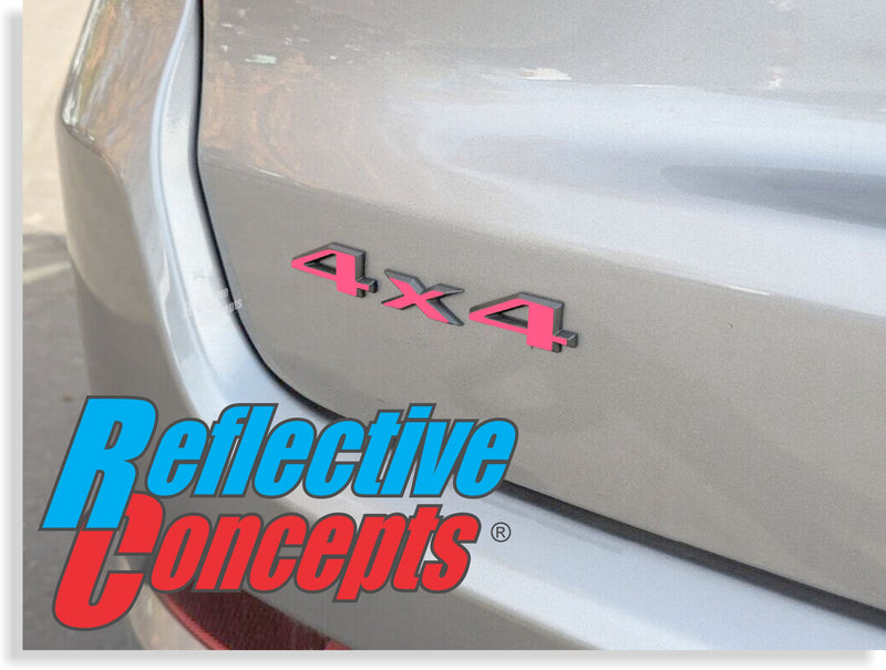 4x4 Emblem Overlay Decal - 2014-2024 Jeep Compass