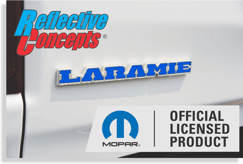 LARAMIE Tailgate Emblem Inlay Decal - 2019-2025 Ram Laramie 1500