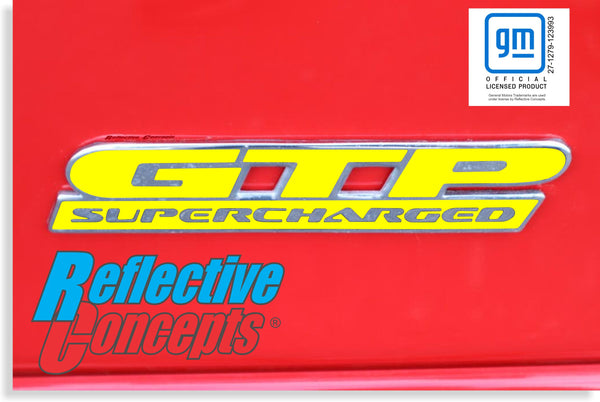 GTP Badge Overlay Decals - 97-03 Grand Prix GTP