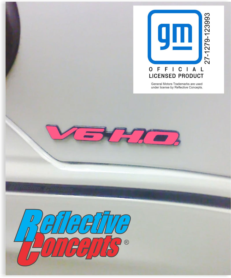 V6 H.O. Badge Overlay Decal - 99-02 Grand Am