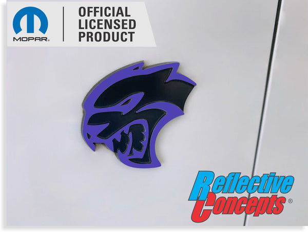 Hellcat Emblem Overlay Decals (pair) - Charger SRT Hellcat