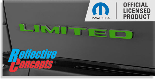 LIMITED Tailgate Emblem Overlay Decal - 2019-2024 Ram Limited 2500 3500