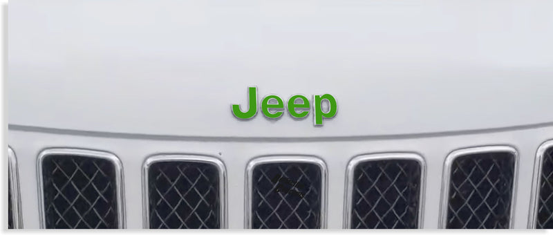 Jeep Emblem Overlay Decals   - Jeep Compass  MK 2014-2017