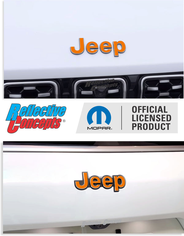 Jeep Emblem Overlay Decals   - 2022-2024 Grand Cherokee