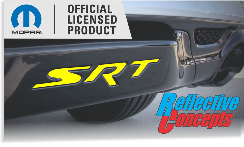 SRT Hitch Cover Inlay Decal  - 2012-2021 Grand Cherokee SRT