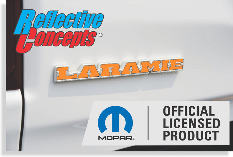 LARAMIE Tailgate Emblem Inlay Decal - 2019-2024 Ram Laramie 2500 3500