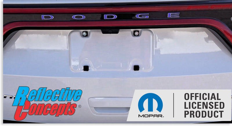 DODGE Liftgate Lettering Emblem Overlay Decal - 2014-2024 Durango