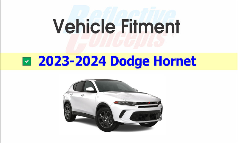 HORNET Emblem Overlay Decal - 2023-2024 Dodge Hornet