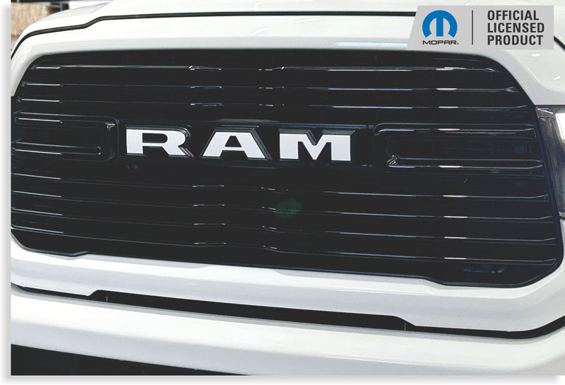 RAM Grille Emblem Overlay Decal   - 2019-2024 Ram 2500 3500