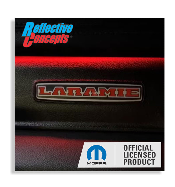 LARAMIE Glove Box Inlay Decal  - 2019 2020 2021 2022 2023 2024 Ram Laramie