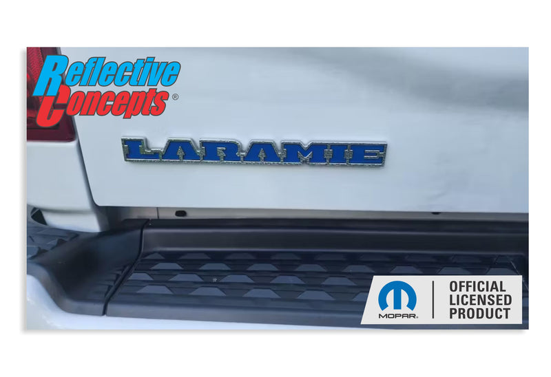 LARAMIE Tailgate Emblem Inlay Decal - 2019-2025 Ram Laramie 1500