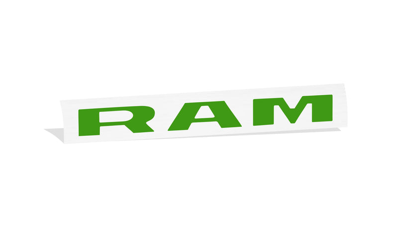 RAM Rear Emblem Inlay Decal - 2019-2024 Ram