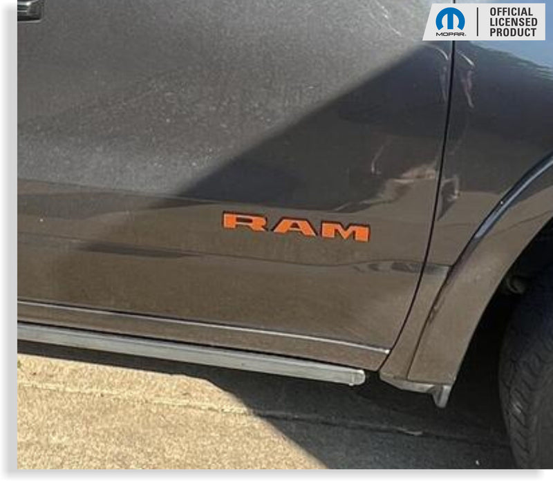 RAM Door Emblem Overlay Decals   - 2019-2024 Ram 2500, 3500