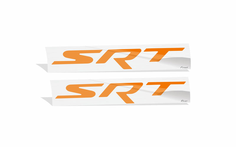 SRT Emblem Overlay Decals - 2015-2018 Charger SRT 392