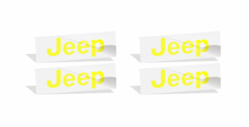 JEEP Center Cap Overlay Decals for Renegade