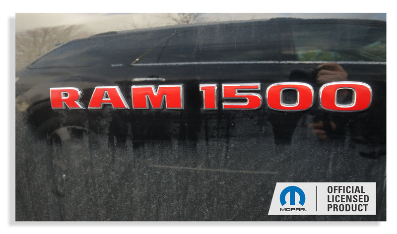 RAM 1500 Emblem Overlay Decals   - 2011-2012 Ram 1500