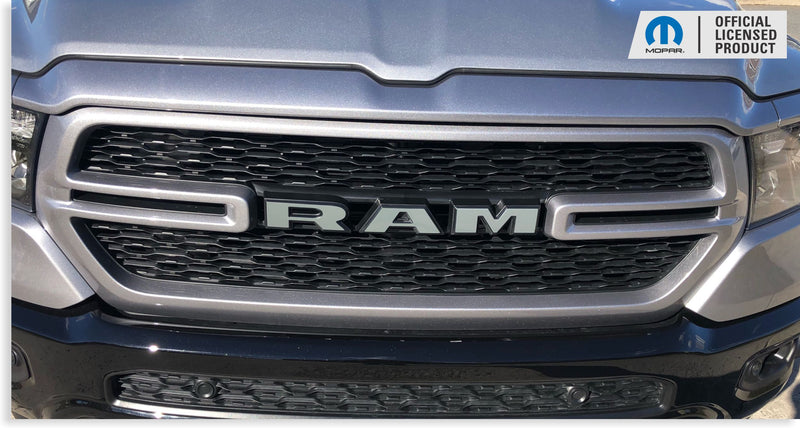 RAM Grille Emblem Overlay Decal   - 2019-2024 Ram 1500