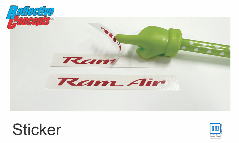 Ram Air  Decal - G8