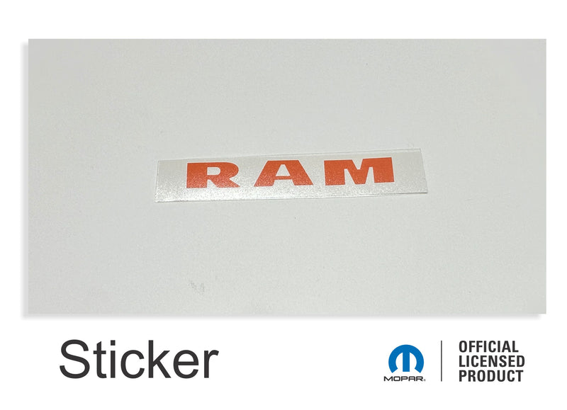 RAM Upper Dash Bezel Overlay Decal  Sticker - 19-24 Ram 1500 Classic