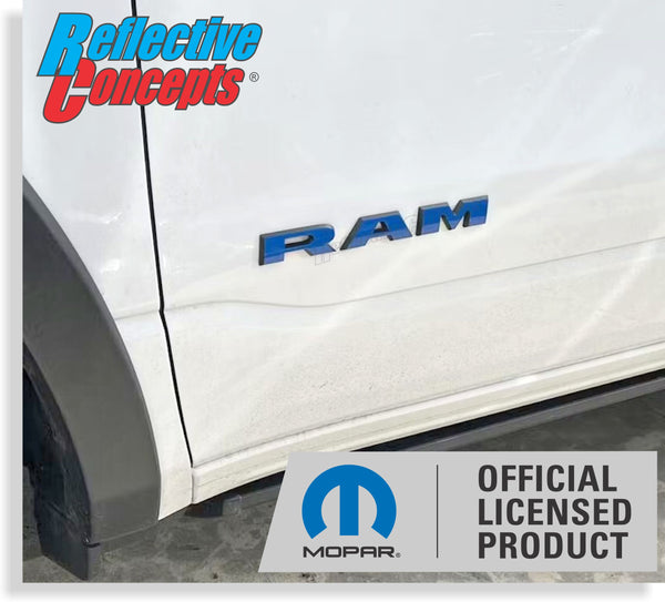 RAM Door Emblem Overlay Decals   - 2019-2025 Ram