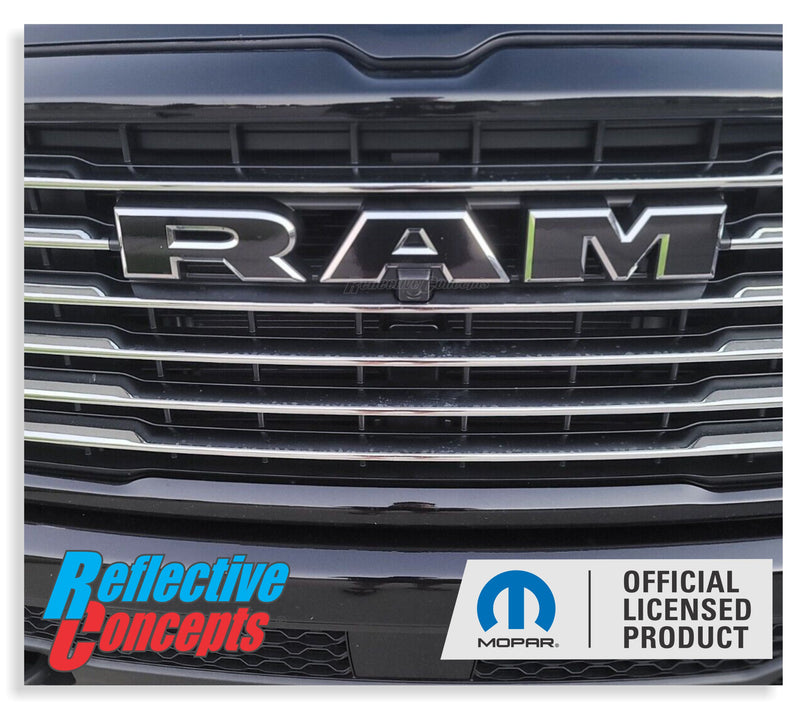 RAM Grille Emblem Overlay Decal   - 2025 Ram 1500