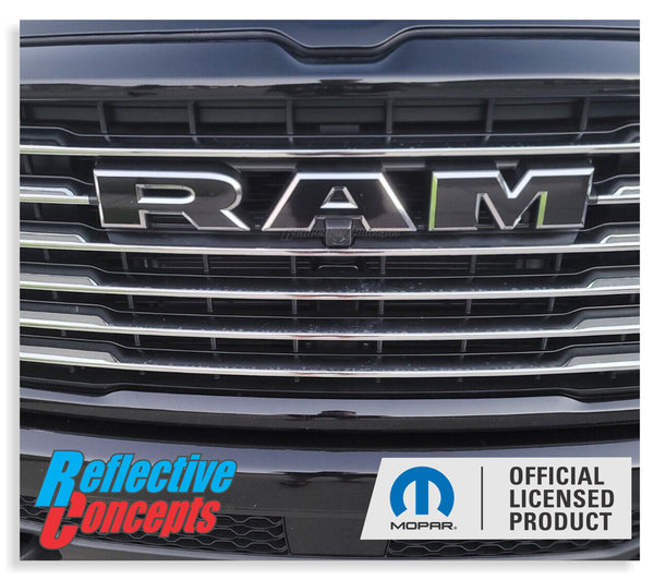 RAM Grille Emblem Overlay Decal   - 2025 Ram 1500