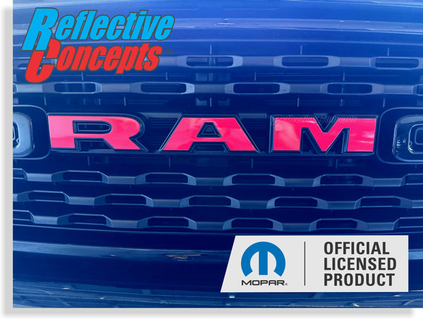 RAM Grille Emblem Overlay Decal   - 2019-2024 Ram 2500 3500