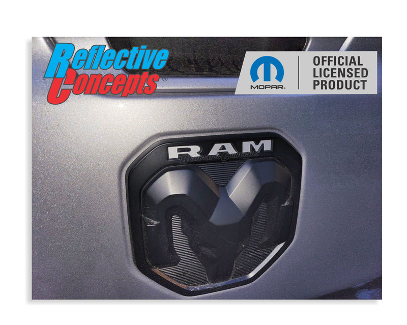 RAM Rear Emblem Inlay Decal - 2019-2024 Ram