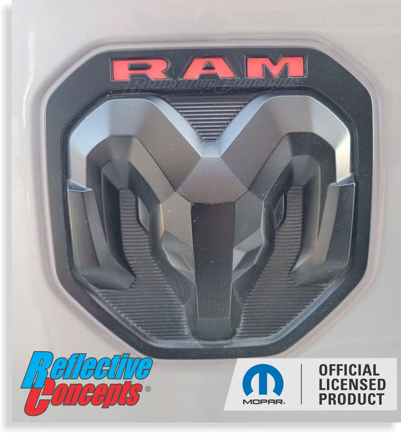 RAM Rear Emblem Inlay Decal - 2019-2024 Ram