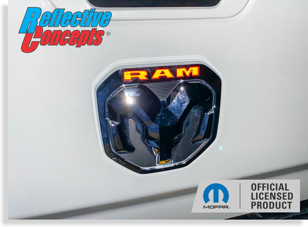 RAM Rear Emblem Inlay Decal - 2019-2024 Ram