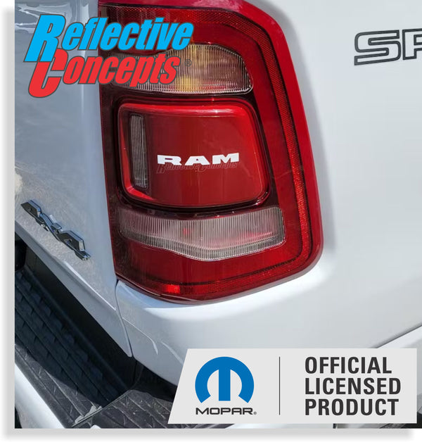 RAM Tail Light Lettering Decal - 2019-2024 Ram