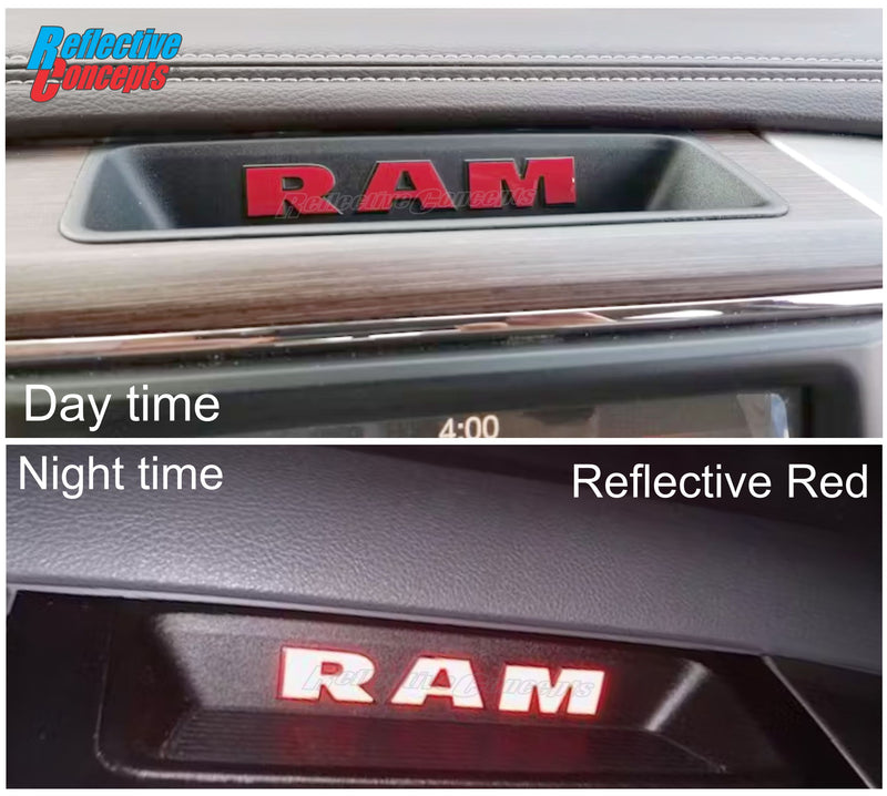 RAM Upper Dash Bezel Overlay Decal  Sticker - 13-18 Ram 1500