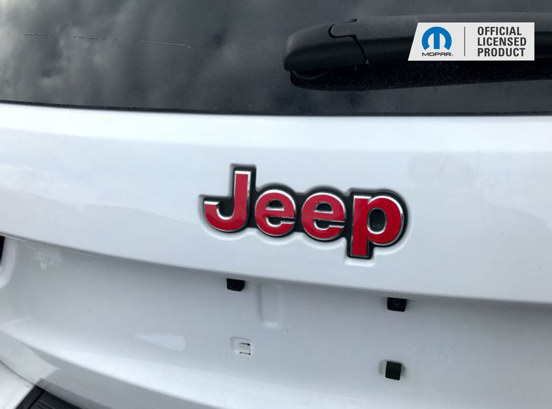 Jeep Emblem Overlay Decals   - 2014-2021 Grand Cherokee