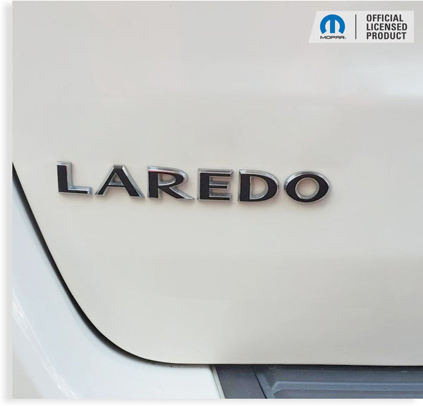 LAREDO Emblem Overlay Decal - 05-21 Jeep Grand Cherokee