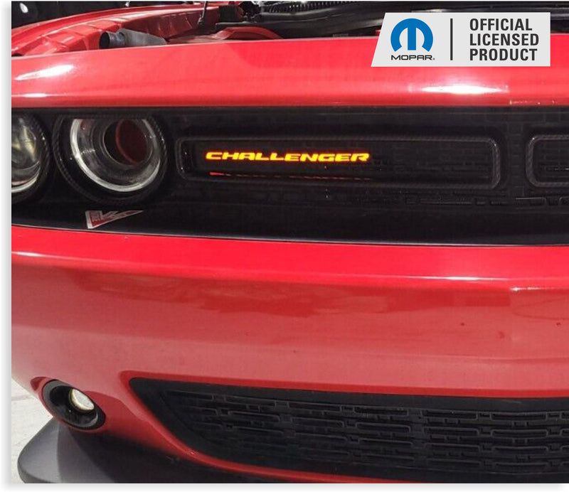 CHALLENGER Grille Emblem Overlay Decal - 2015-2023 Challenger