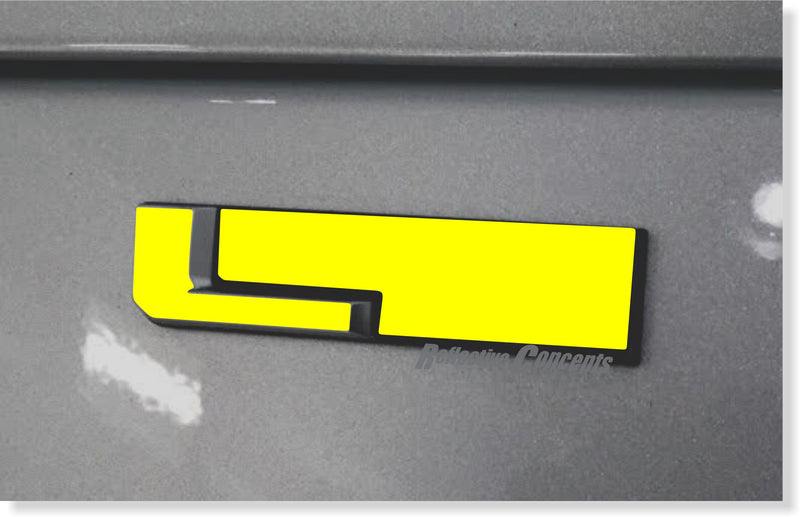 L Emblem Overlay Decal - 2022-2024 Jeep Grand Cherokee