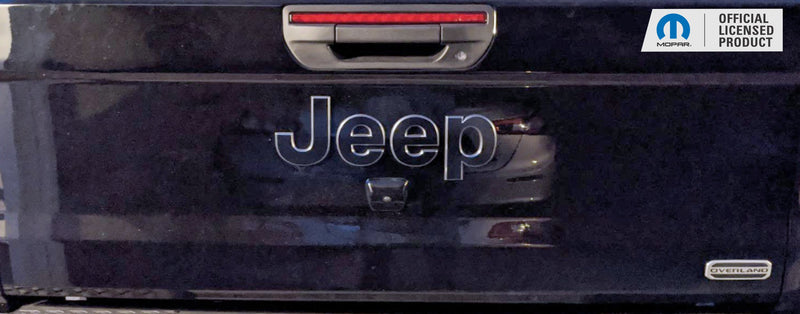 Tailgate JEEP Emblem Overlay Decals  - 2020-2025 Gladiator