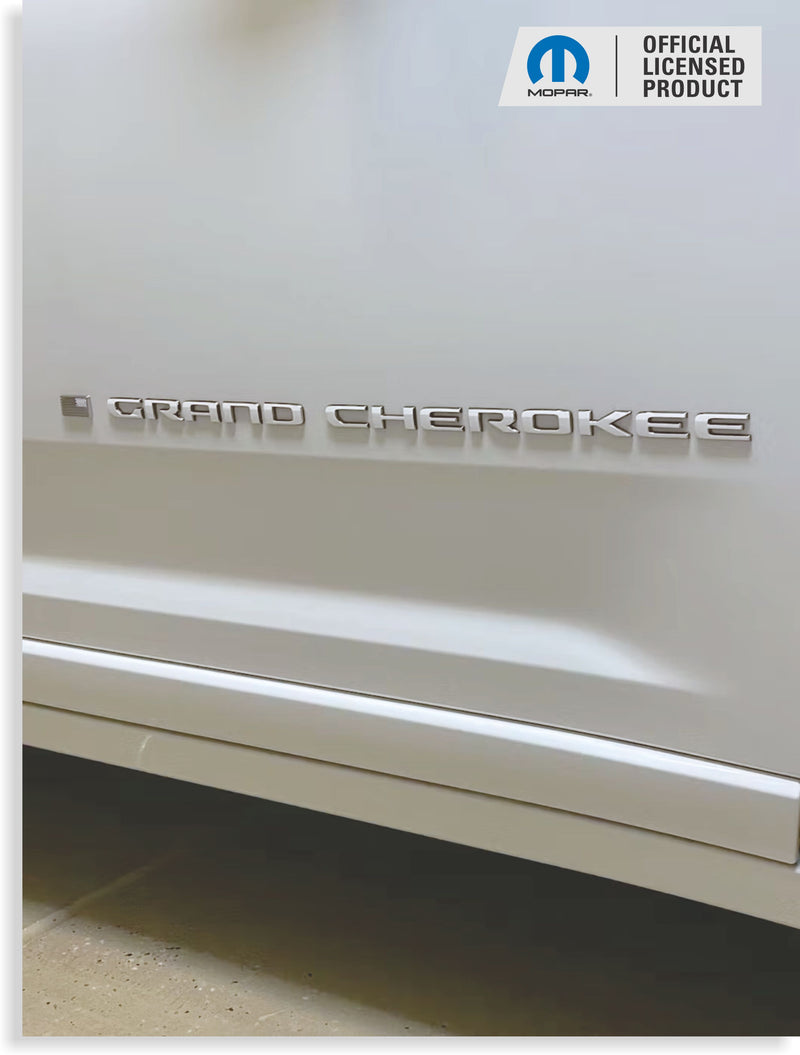 Door Emblem Overlay Decals  - 2022-2024 Grand Cherokee