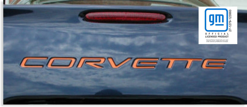 Rear Lettering Inlay Decal - C5 Corvette 97-04