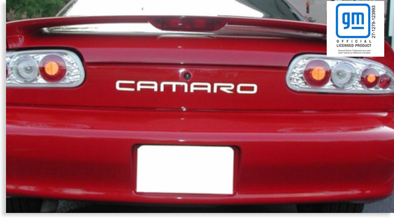 Rear Lettering Inlay Decal - 93-02 Camaro