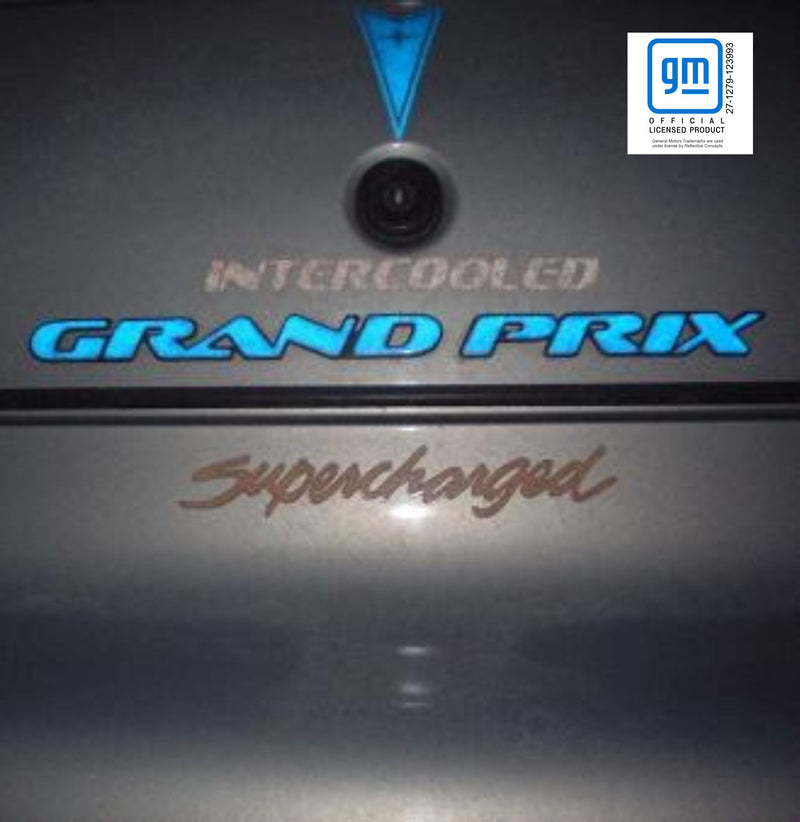 Door and Trunk Badge Overlays set of 3 - 97-03 Grand Prix GT