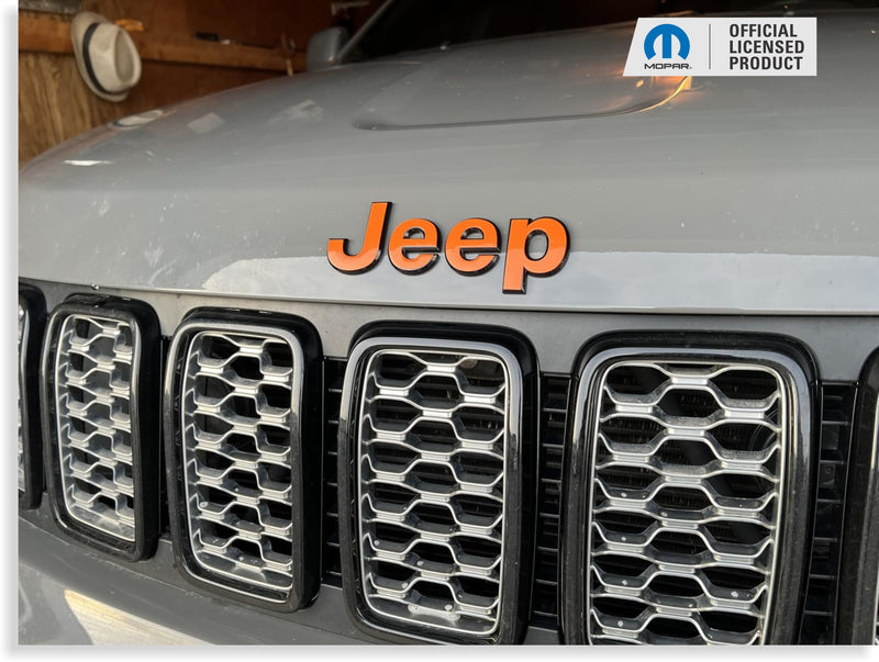 Jeep Emblem Overlay Decals   - 2014-2021 Grand Cherokee