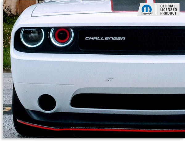 CHALLENGER Grille Emblem Overlay Decal - 2008-2014 Challenger